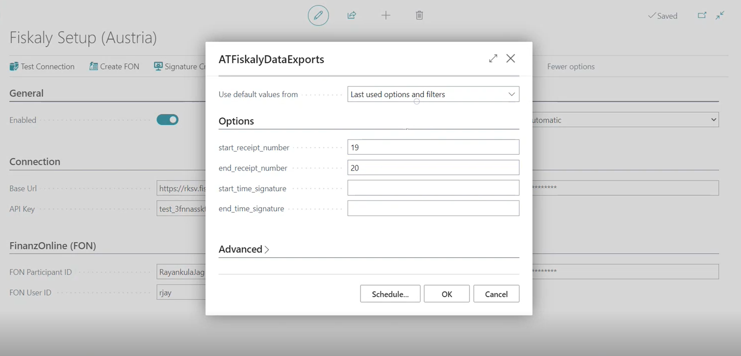 Data Export