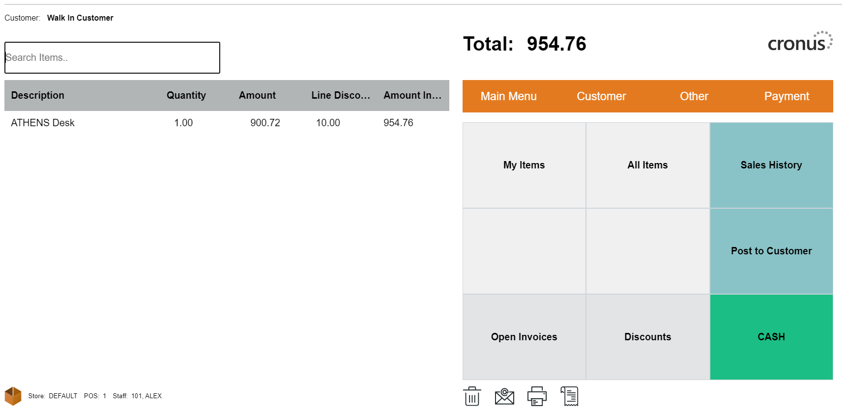 Line Discounts